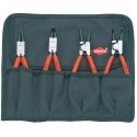 Knipex 00 19 56 tekninen työkalusetti 4 työkalua