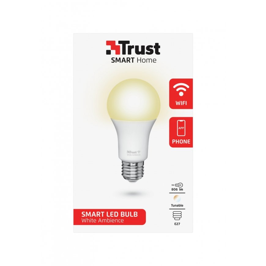 Trust 71285 viedais apgaismojums Smart bulb Bezvadu internets – 5