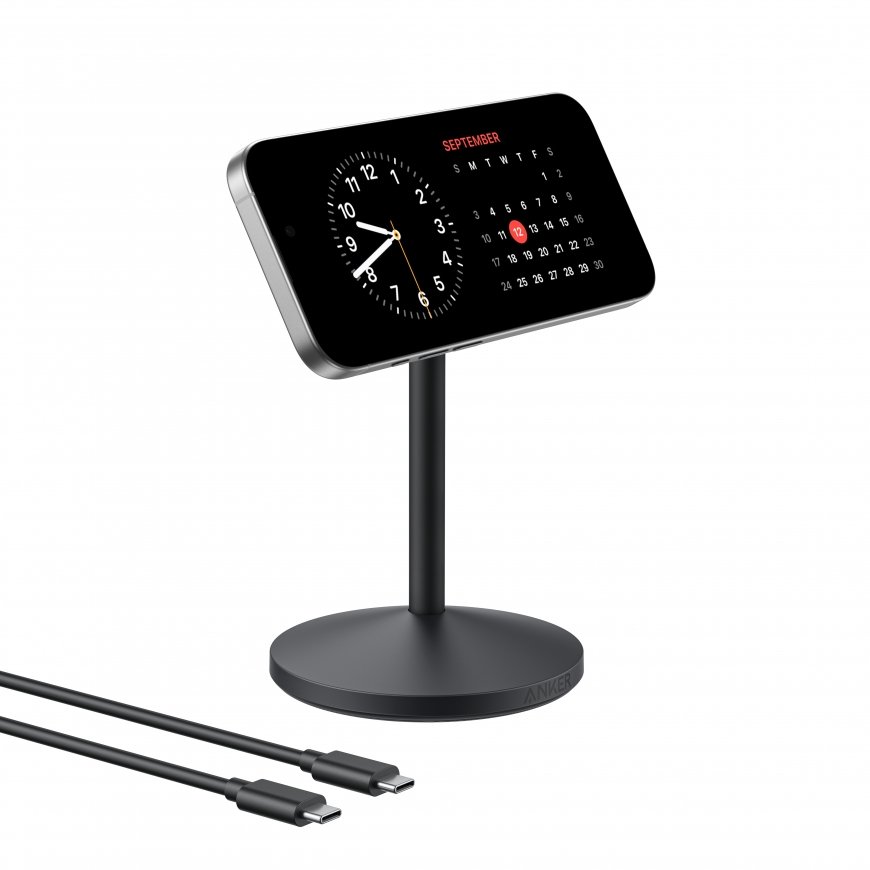 Anker MagGo Headphones, Headset, Smartphone, Smartwatch Black USB Wireless charging Fast charging In