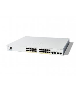 Cisco C1200-24FP-4G tinklo komutatorius Valdomas L2/L3 Gigabit Ethernet (10/100/1000) Balta