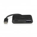 Nedis CCGB64780BK01 interface hub USB 2.0 Type-C 0 Mbit/s Black Nedis CCGB64780BK01 interface hub USB 2.0 Type-C 0 Mbit/s Black