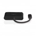 Nedis CCGB64780BK01 interface hub USB 2.0 Type-C 0 Mbit/s Black Nedis CCGB64780BK01 interface hub USB 2.0 Type-C 0 Mbit/s Black