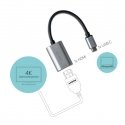 i-tec Metal C31METALHDMI60HZ videokaabliadapter 0,15 m USB tüüp-C HDMI Hall, Türkiis