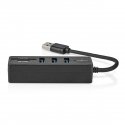 Nedis CCGB61250BK01 interfeisa centrmezgls USB 3.2 Gen 1 (3.1 Gen 1) Type-A 5000 Mbit/s Melns Nedis CCGB61250BK01 interfeisa centrmezgls USB 3.2 Gen 1 (3.1 Gen 1) Type-A 5000 Mbit/s Melns