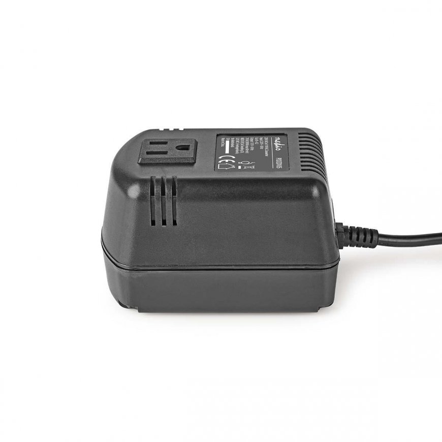 Nedis POCO105 toiteadapter ja vaheldi Hoonesisene 100 W Must – 2