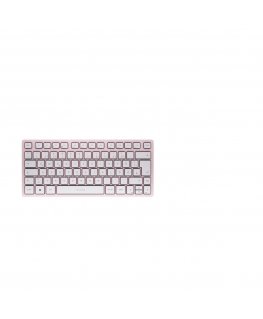 CHERRY KW 7100 MINI BT keyboard Universal Bluetooth QWERTZ German Pink