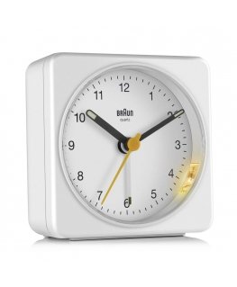 Braun BC03W Kvarcinis žadintuvas Balta