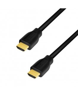 LogiLink CH0103 HDMI kabelis 5 m HDMI Type A (Standard) Melns