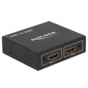 DeLOCK 87701 video splitter HDMI 2x HDMI DeLOCK 87701 video splitter HDMI 2x HDMI