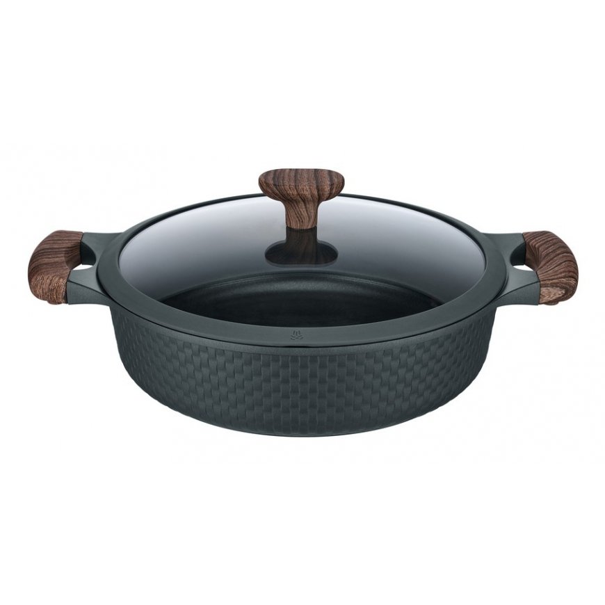 Resto Kitchenware 93906 multikeetja Must Alumiinium 4,1 l 28 cm – 2