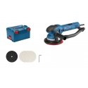 Bosch GET 75-150 Professional Orbitālā slīpmašīna 7300 RPM 14600 svārstības minūtē Melns, Zils 750 W Bosch GET 75-150 Professional Orbitālā slīpmašīna 7300 RPM 14600 svārstības minūtē Melns, Zils 750 W