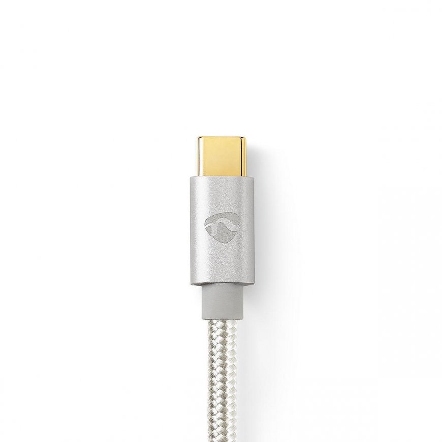 Nedis CCTB64700AL20 USB кабель USB 3.2 Gen 1 (3.1 Gen 1) 2 m USB C Алюминий – 4