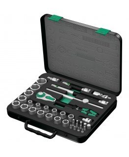 Wera 05003645001 uzmavas uzgriežņatslēga Uzgriežņatslēgu komplekts 37 pcs