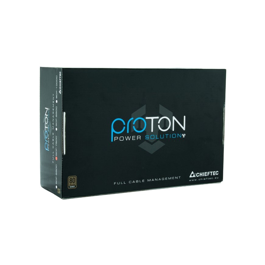 Chieftec BDF-750C virtalähdeyksikkö 750 W 20+4 pin ATX PS/2 musta – 5