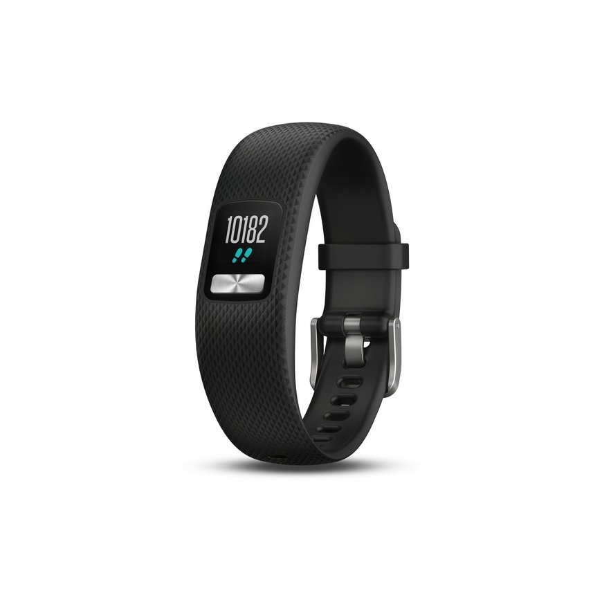 Garmin vívofit 4 MIP Aktivitāšu sensora aproce 1,55 cm (0.61") Melns