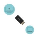 i-tec DP2HDMI4K60HZ kabelių lizdinio / kištukinio jungčių tipo keitiklis DisplayPort HDMI Juoda