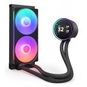 NZXT Kraken Elite 240 RGB Procesorius Universalusis skystinis aušintuvas 12 cm Juoda 1 vnt