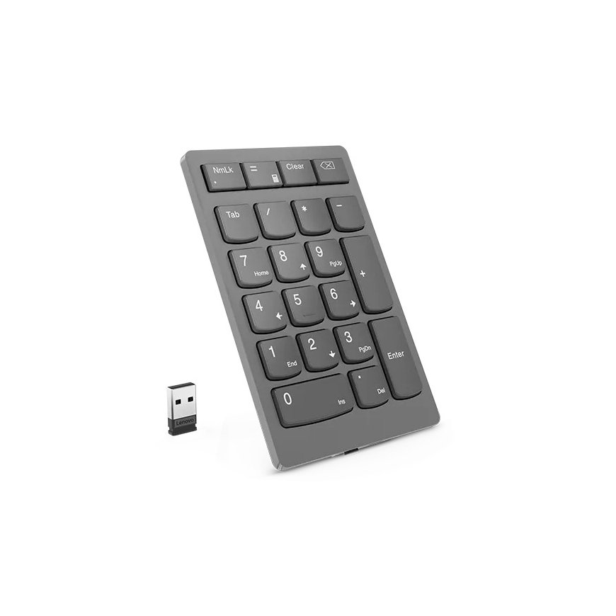 Lenovo Go Wireless numbritega klahvistik Universaalne Bluetooth/USB/RF Wireless Hall – 2