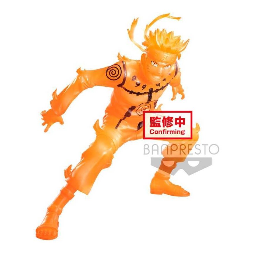 Banpresto Naruto Shippuden Vibration Stars Naruto Uzumaki figuuri 15cm