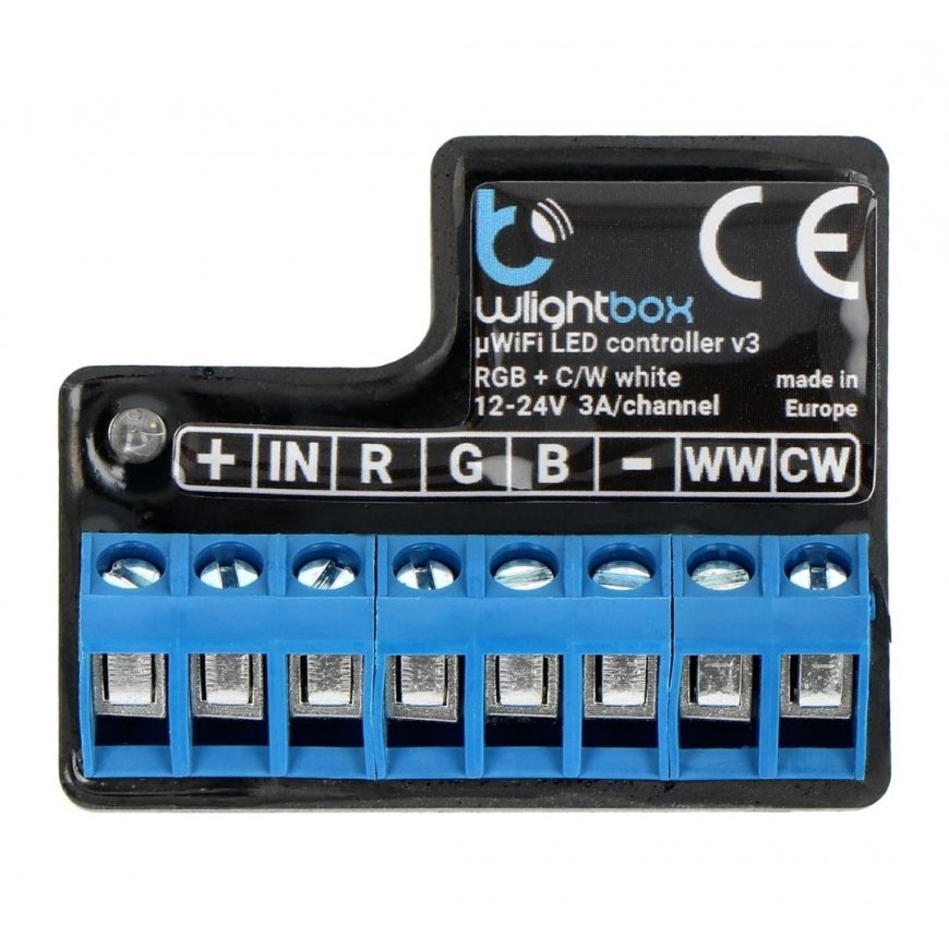 BleBox wLightBox v3 - LED valdiklis RGBW WiFi - Android / iOS programėlė – 2