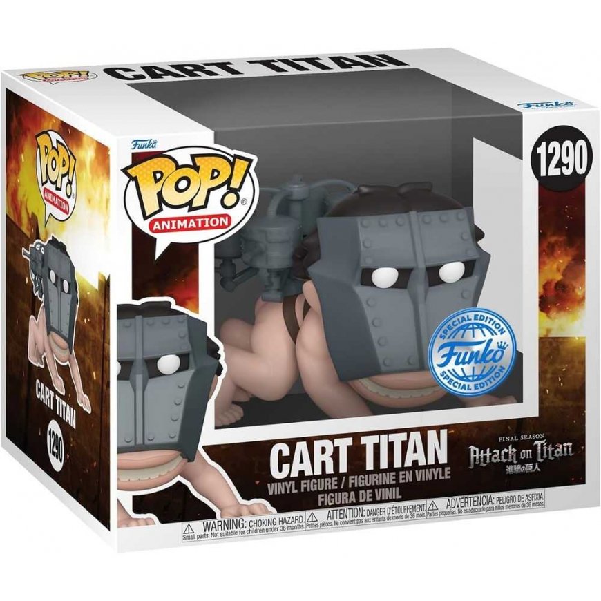 Funko POP figure Super Attack On Titan Cart Titan Exclusive – 2