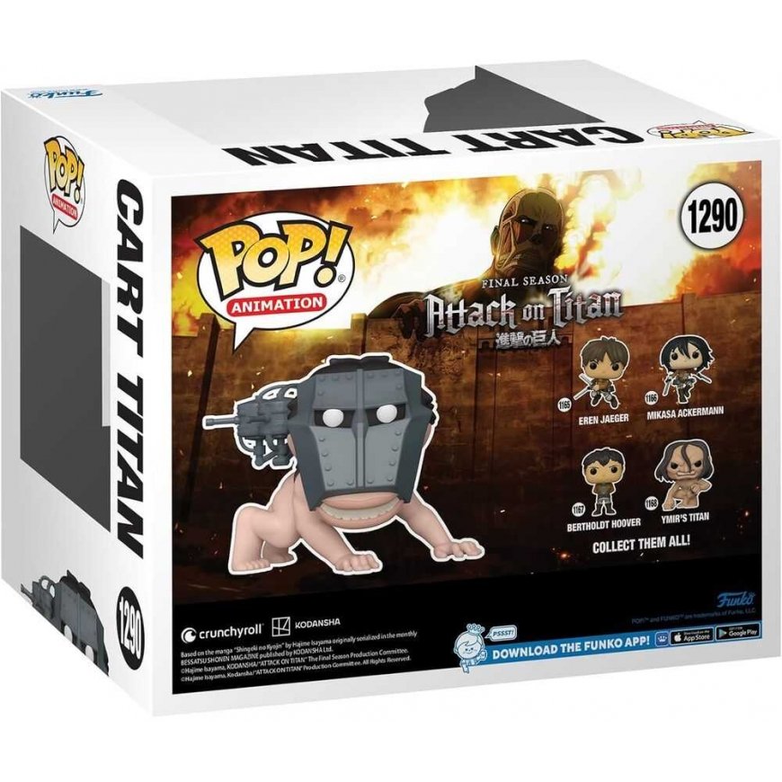 Funko POP figure Super Attack On Titan Cart Titan Exclusive – 3