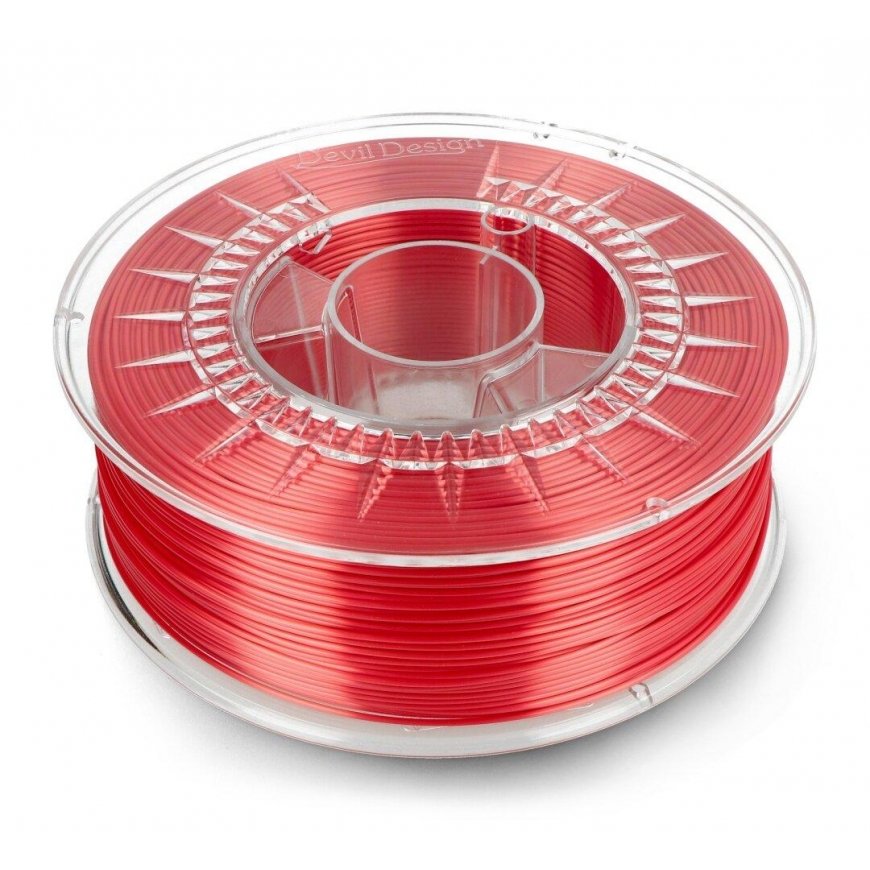 Devil Design Silkkimuovi - 1.75mm - 1kg - Punainen – 2