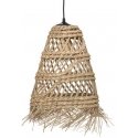 Atmosphera Boho pendant lamp made of LAHYS straw, Ø 28 cm Atmosphera Boho pendant lamp made of LAHYS straw, Ø 28 cm