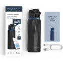 WaterH BOOST Chug Lid -älyjuomapullo, 946 ml, musta