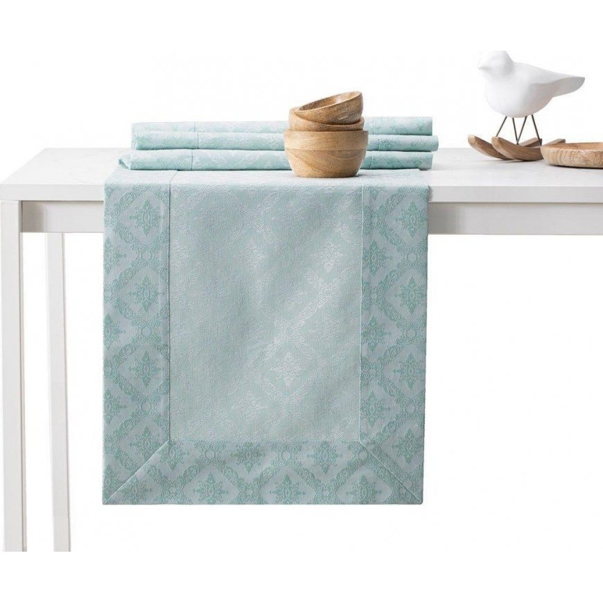 DecoKing TCLOTH/MAYA/BRD/MINT/30X80