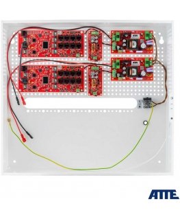 Hub Buffer -setti 16 IP-kytkinkameralle, 16P+2G/kamera ATTE IPUPS-16-20-H