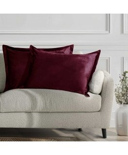Decorative pillowcase VELVET color red velvet 50x70 ameliahome