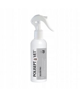 JM SANTE POLISEPT VET SPRAY PRO SILVER brūču kopšanas līdzeklis 200ml