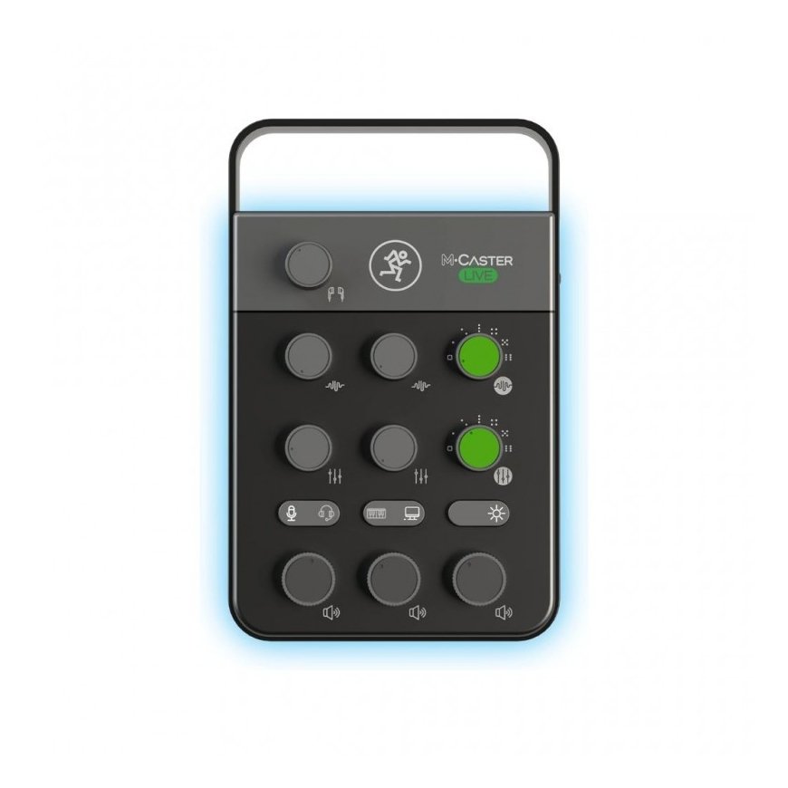 Mackie M-Caster Live - Streaming interface