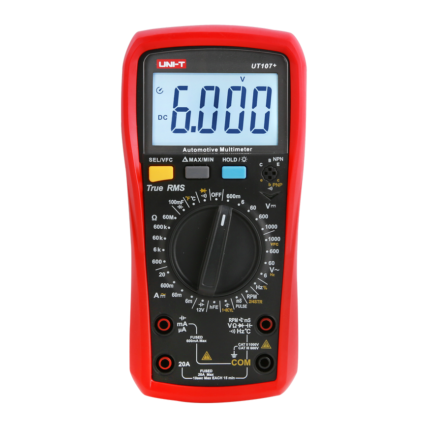 Uni-T UT107+ universalus matuoklis – 2
