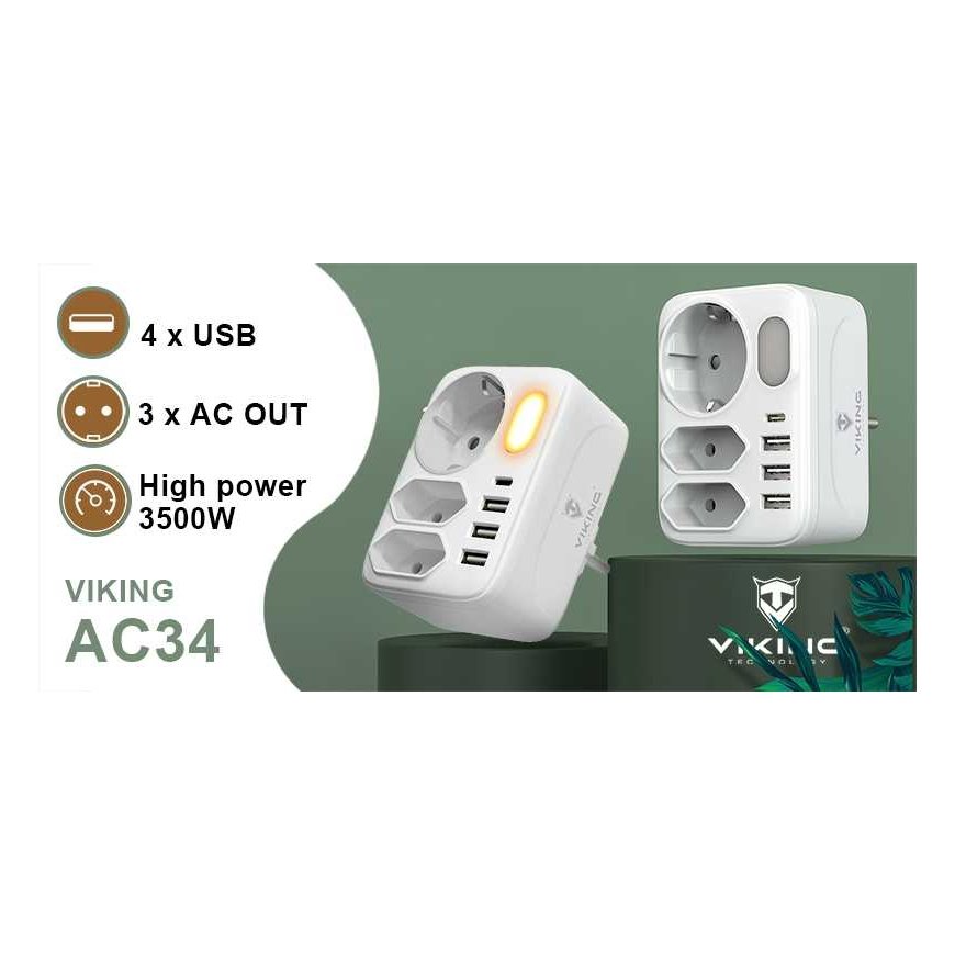 Viking Technology Viking maitinimo adapteris AC34 – 3