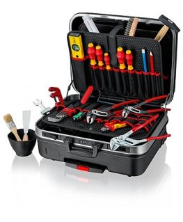 Knipex 00 21 06 HK S tekninen työkalusetti 31 työkalua