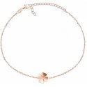 Brilio Silver Timeless Gold-Plated Bracelet Four Leaf Clover BRC41R Brilio Silver Timeless Gold-Plated Bracelet Four Leaf Clover BRC41R