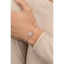 Brilio Silver Timeless Gold-Plated Bracelet Four Leaf Clover BRC41R Brilio Silver Timeless Gold-Plated Bracelet Four Leaf Clover BRC41R