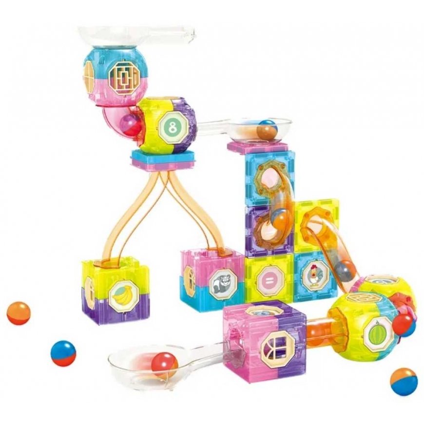 WOOPIE Magnetic Blocks Ball Track 89 vnt. – 3