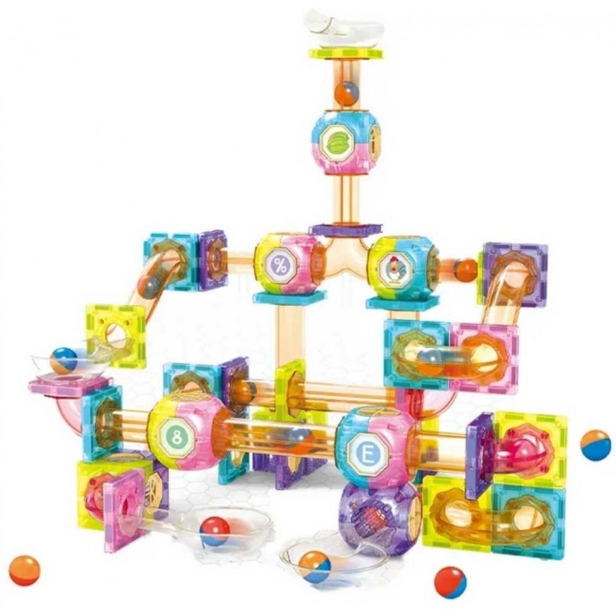 WOOPIE Magnetic Blocks Ball Track 89 vnt. – 5