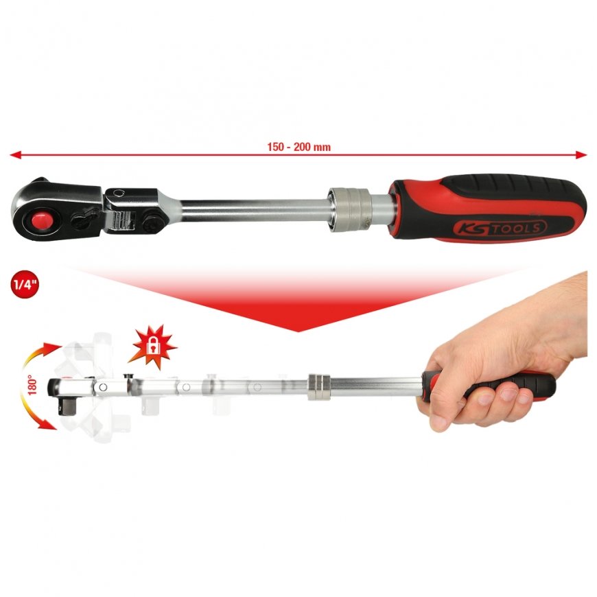 KS Tools 914.1420 ratchet wrench Chromium-vanadium steel 72 pc(s)