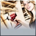 Einhell TE-CI 18 Li 1/4" 2900 RPM 180 Nm Must, Punane Einhell TE-CI 18 Li 1/4" 2900 RPM 180 Nm Must, Punane