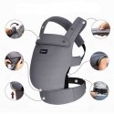 MOMCOZY ERGONOMINĖ KŪDIKIŲ NEŠIOKLĖ, PILKA MOMCOZY ERGONOMINĖ KŪDIKIŲ NEŠIOKLĖ, PILKA