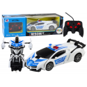Lean Toys Remote Control Police Car-Transformer 2in1 with Lights and Sounds Lean Toys Remote Control Police Car-Transformer 2in1 with Lights and Sounds