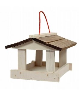 Woodok Bird feeder, wooden, hanging