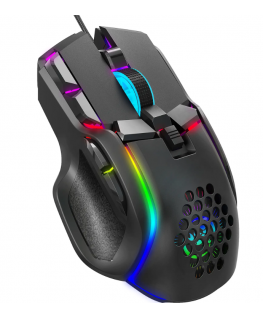 RoGer S700 Wired Gaming Mouse DPI 12800 / RGB