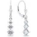Brilio Silver Brilio Silver Beautiful silver earrings with zircons EA656W Brilio Silver Brilio Silver Beautiful silver earrings with zircons EA656W