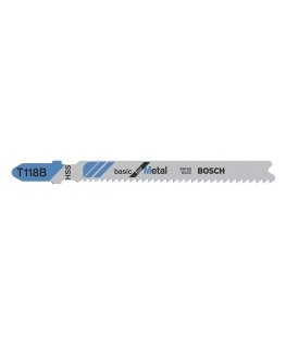 Bosch T 118 B Kuviosahanterä HSS-teräs 5 kpl
