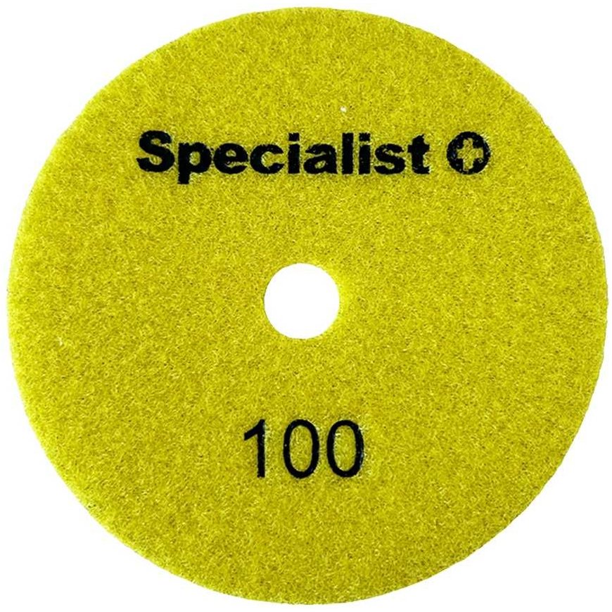 SPECIALIST+ deimant. šlifavimo lap., universalus, 125 mm, 100P – 2